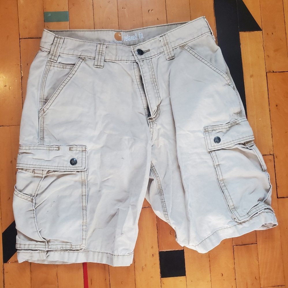 Khaki Carhartt Cargo Shorts 31